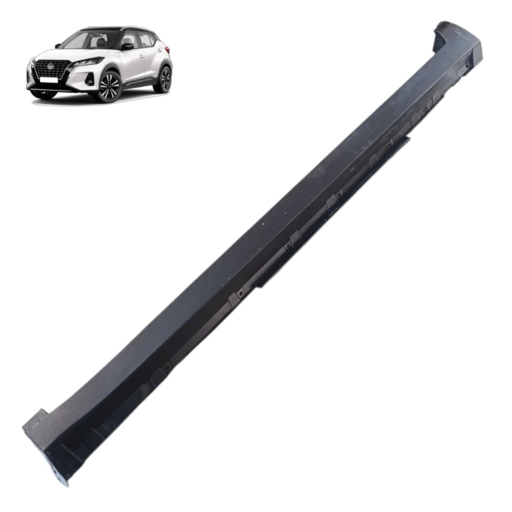 Spoiler Saia Lateral Direita Nissan Kicks 2024 2023 2022 21 Preto