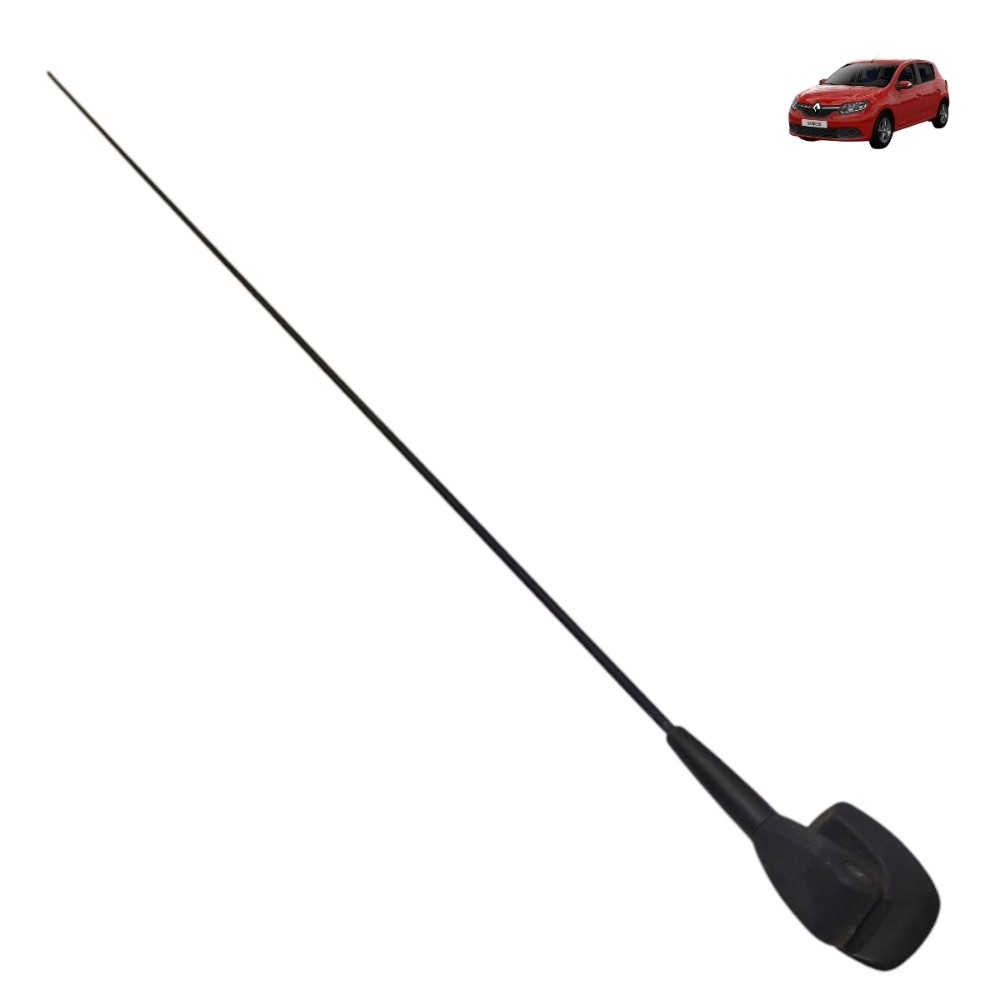Antena Teto Renault Sandero Logan 2015 2016 2017 2018 2019 Preto 1