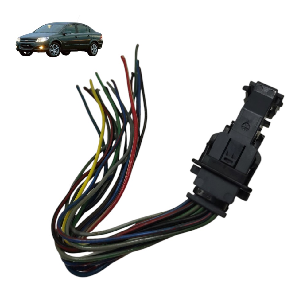 Plug comando vidro dianteiro esquerdo GM Vectra 2011 2010 09 1