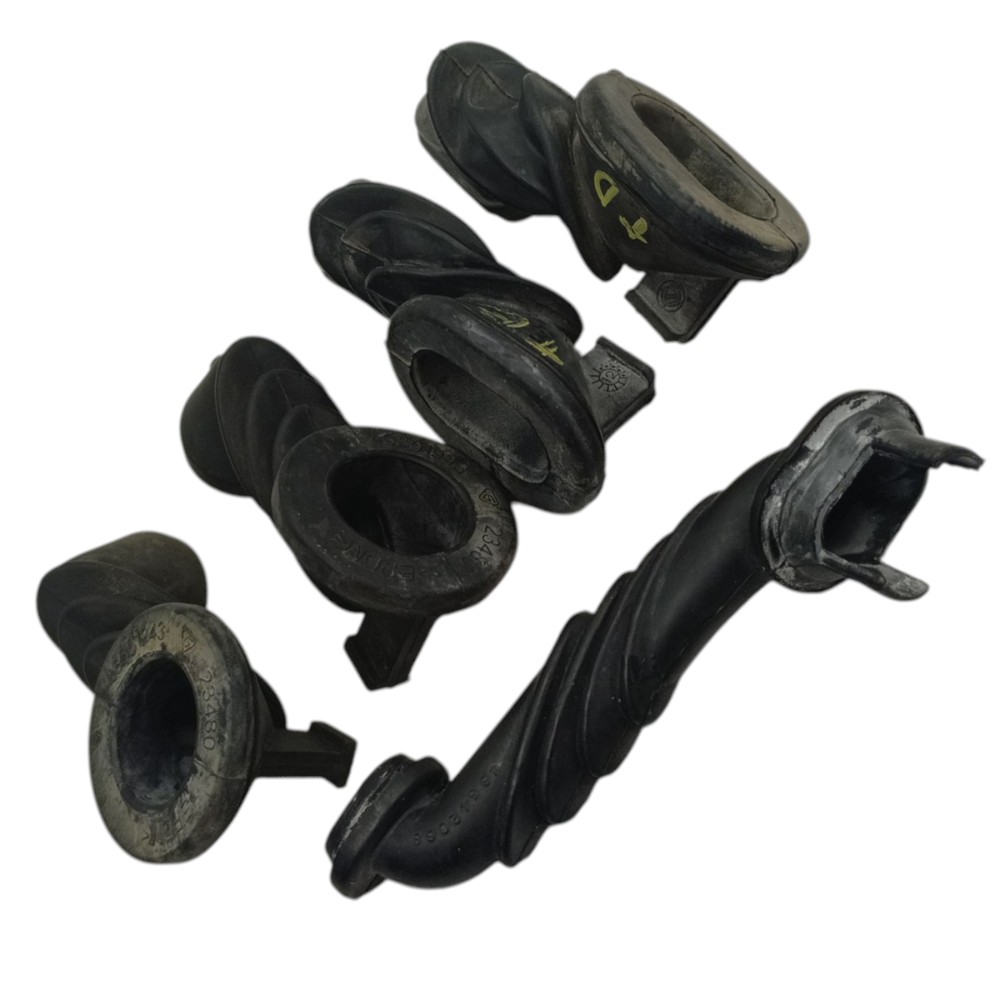 Kit Borracha Vedação Chicote Porta Fiat Idea 2013 2014 2015 2