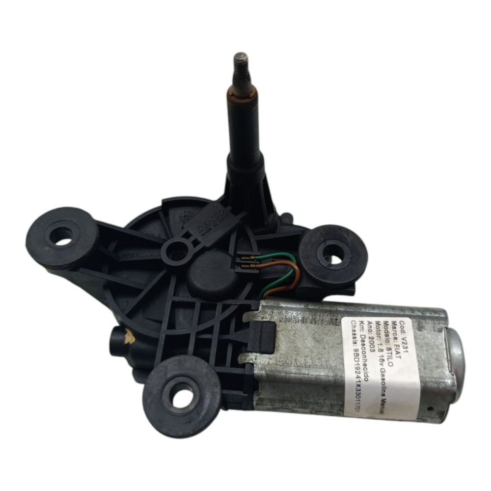 Motor Limpador Vidro Traseiro Fiat Stilo 2003 2004 2005 2006 2