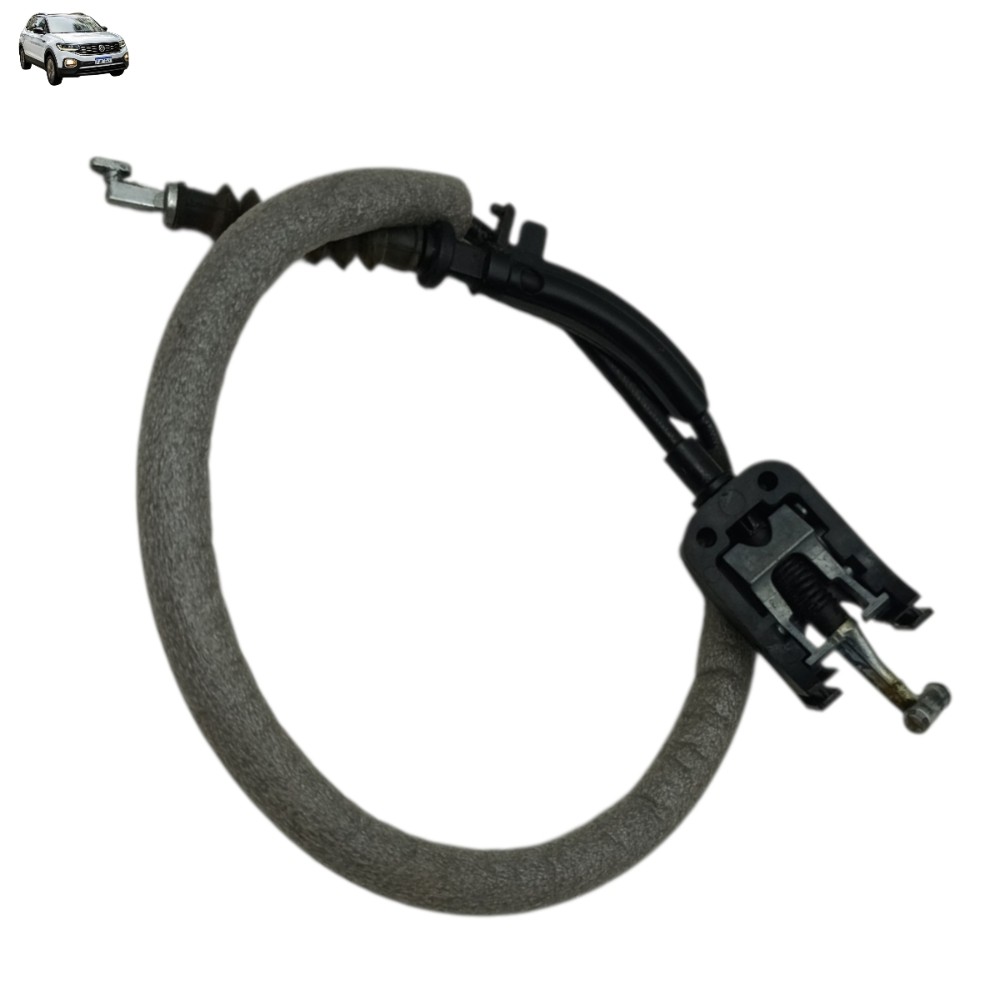 Cabo fechadura dianteira esquerda VW TCross 2020 2021 2024