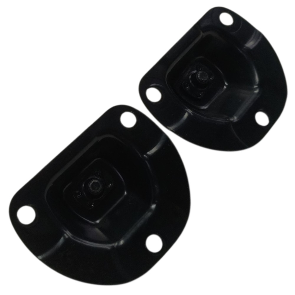 Par Suporte Trava Lateral Banco Traseiro Vw Fox 2009 2008 2p 4