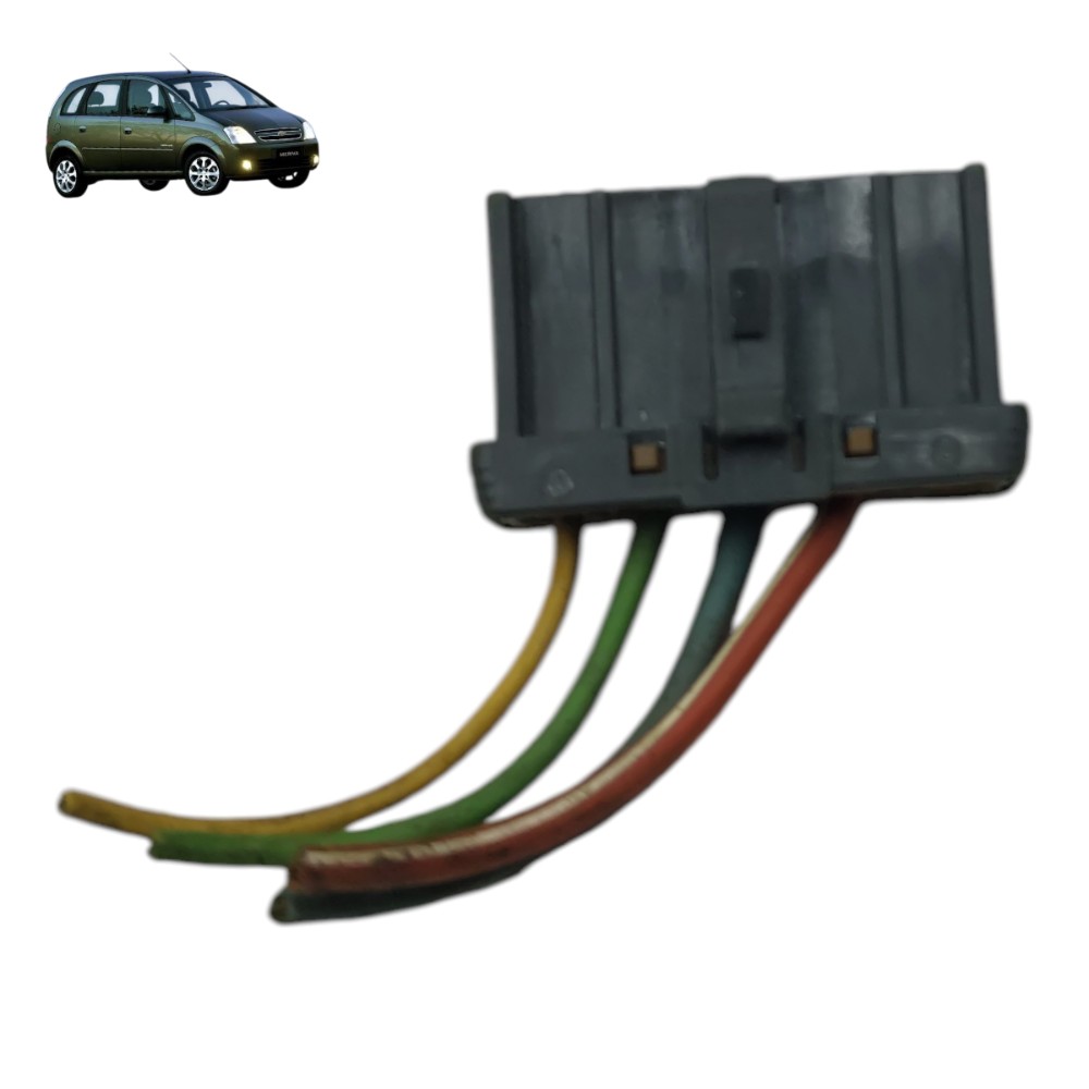 Plug conetor resisténcia caixa ar forçado Gm Meriva 1.4 2012 1