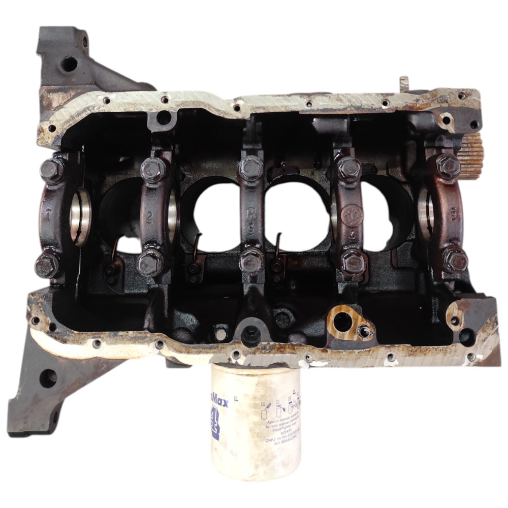 Bloco Ferro Motor Peugeot 1.6 8v Gasolina 2001 2002 2003 6