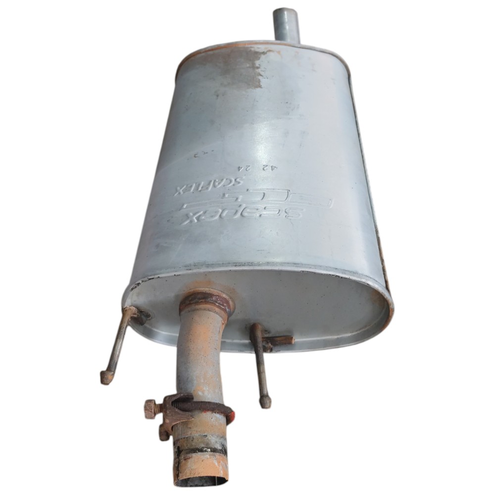 Abafador silencioso escapamento Ford Fiesta 1999 2000 2001 3
