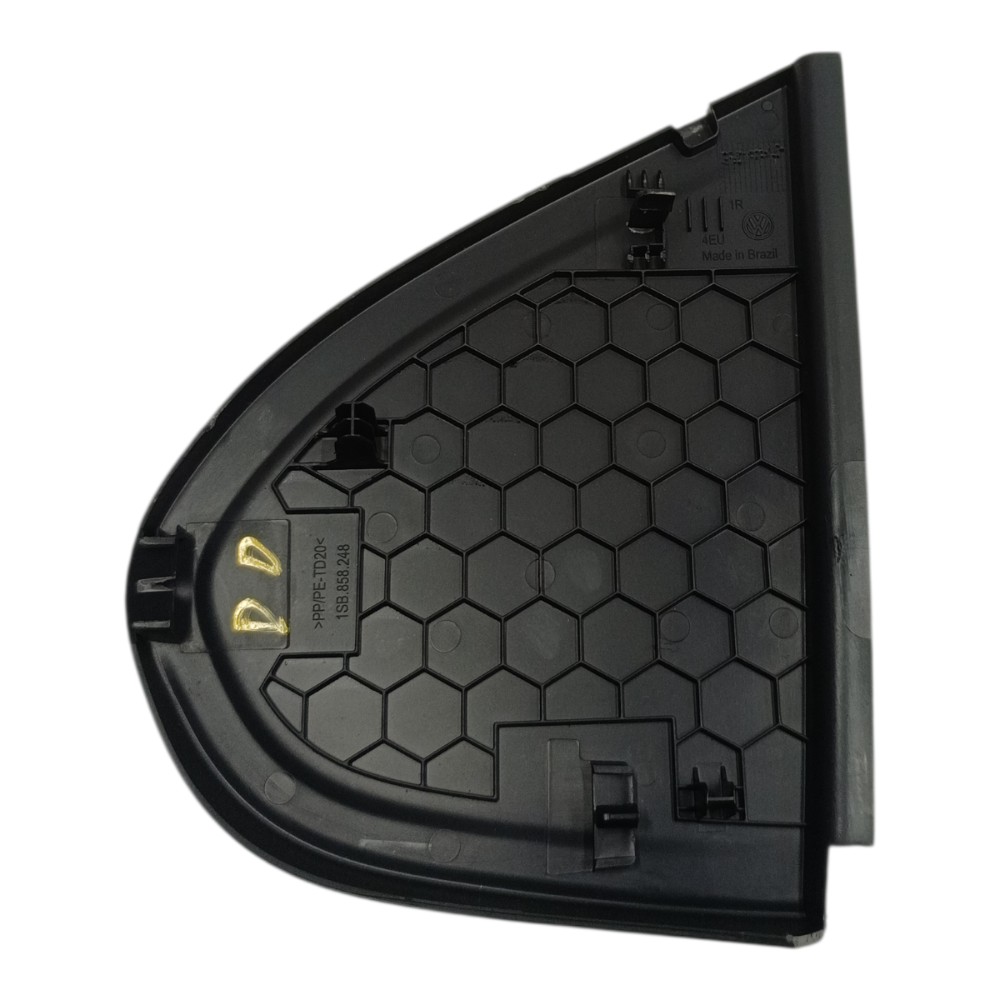 Acabamento lateral direito capa painel VW up 2015 2016 2017 3