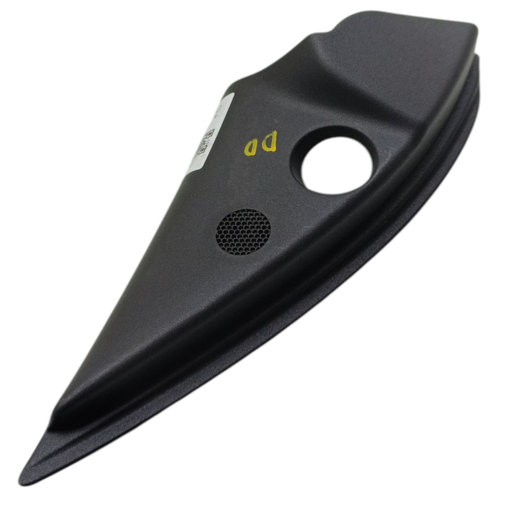 Acabamento Interno Retrovisor Direito Peugeot 206 2007 2008 Preto 2