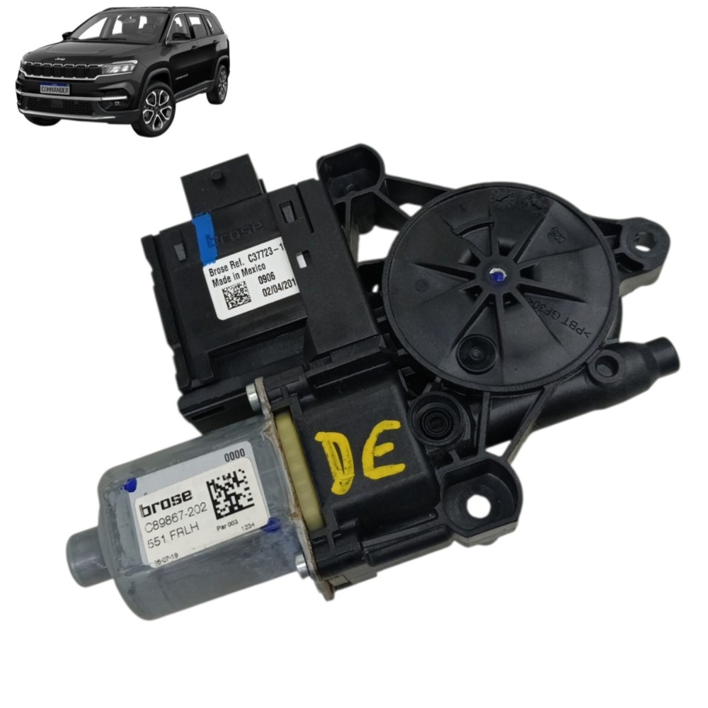 Motor Máquina Vidro Dianteira Esquerda Jeep Compass 2020