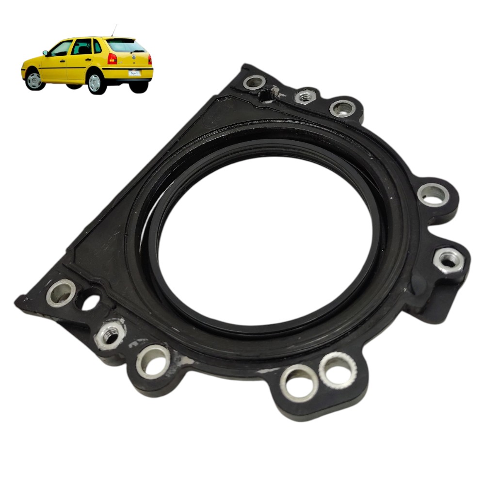 Flange retentor virabrequim motor vw gol g3 1.0 16v 2000 01 1
