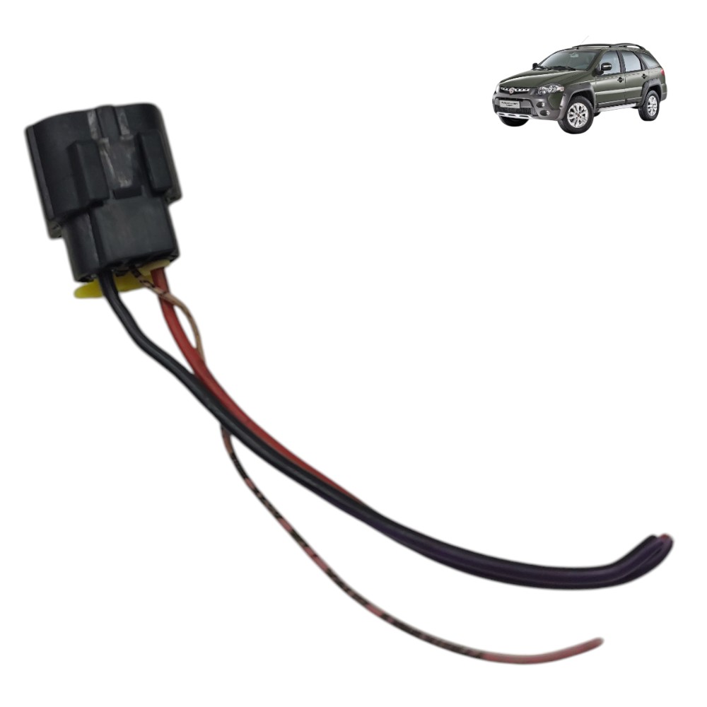 Plug sensor bloqueador combustível Fiat Palio 2010 2011 2012 1