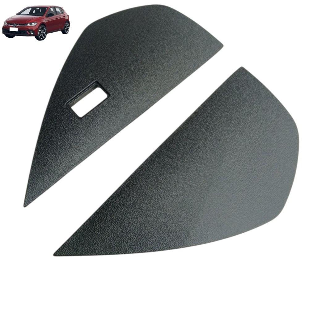 Par acabamento lateral capa painel vw polo 2026 2025 2024