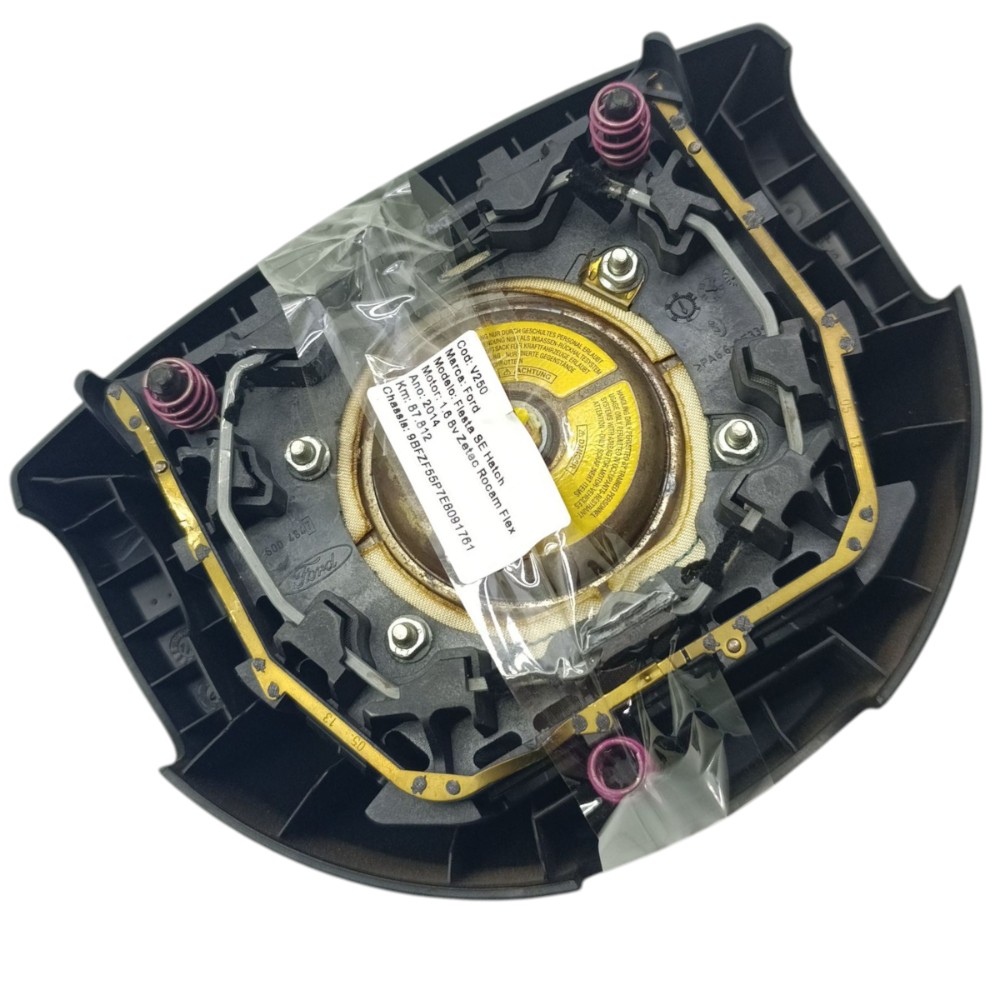 Miolo Volante Acionado Ford Fiesta 2010 2011 2012 2013 2014 3