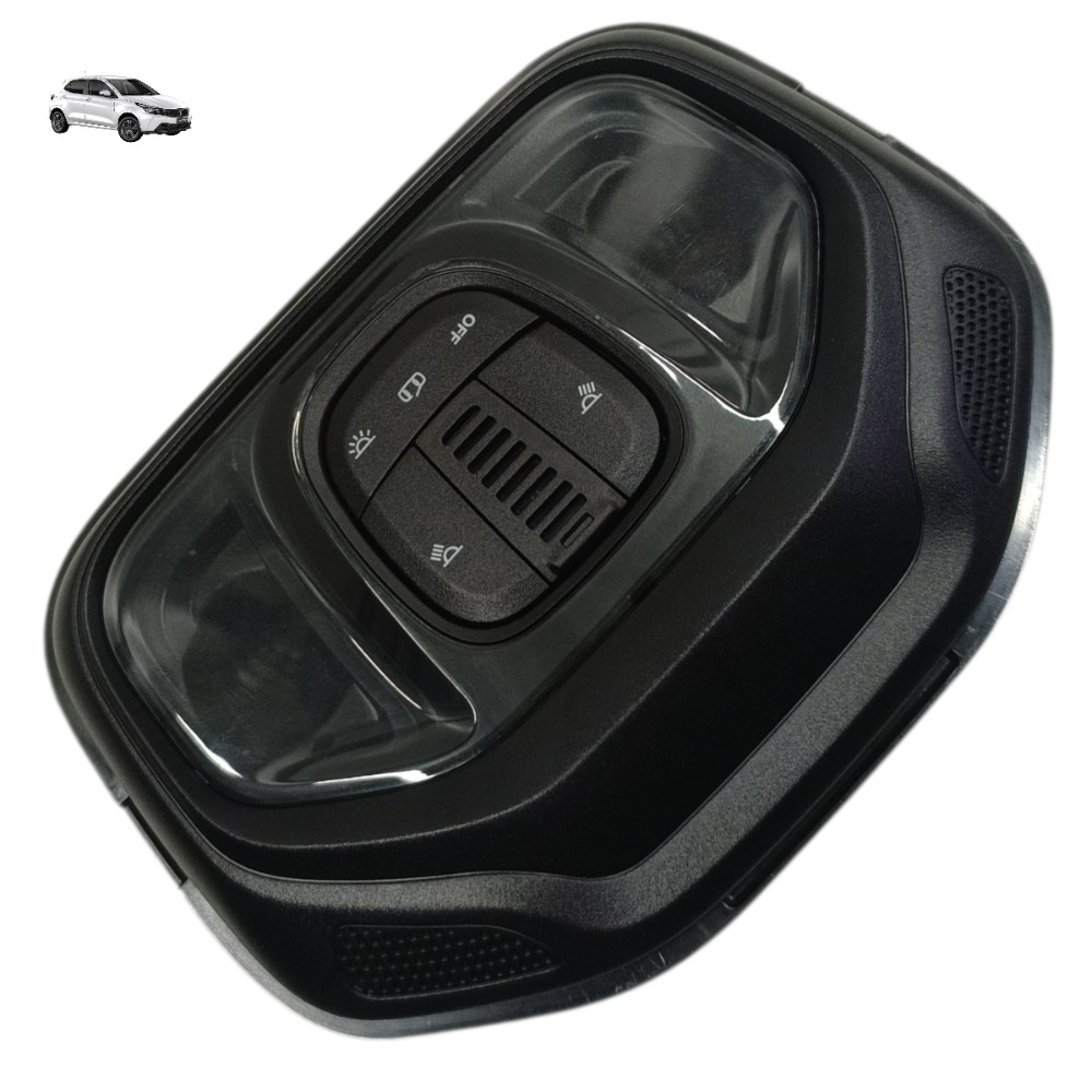 Luz teto cortesia Fiat argo cronos 2024 2023 2022 Cor Preto 1