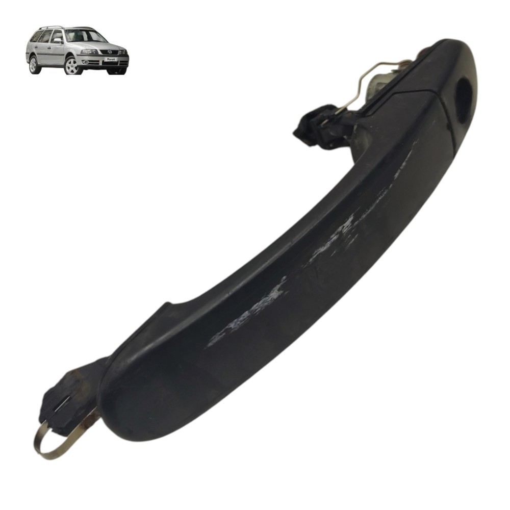 Maçaneta Externa Dianteira Direita Vw Parati G3 2001 2002 Preto Dianteira
