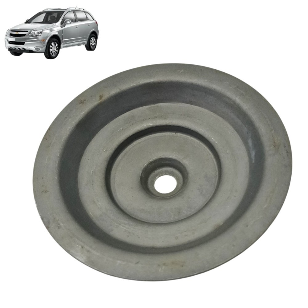 Prato suporte mola traseira gm captiva 2012 2013 2014