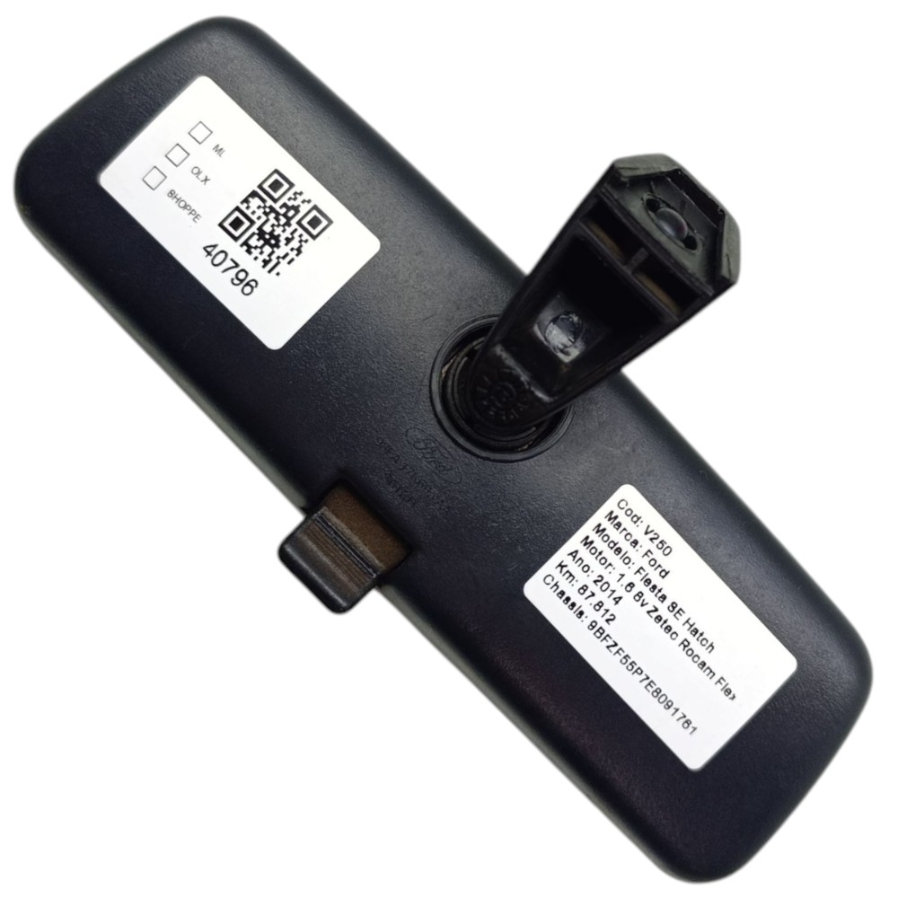 Espelho Retrovisor Interno Central Ford Fiesta 2008 Á 2014 3