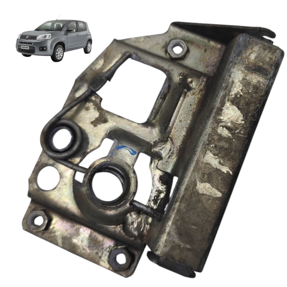 Batente fechadura capô Fiat Uno Vivace 2013 2014 2015 2016