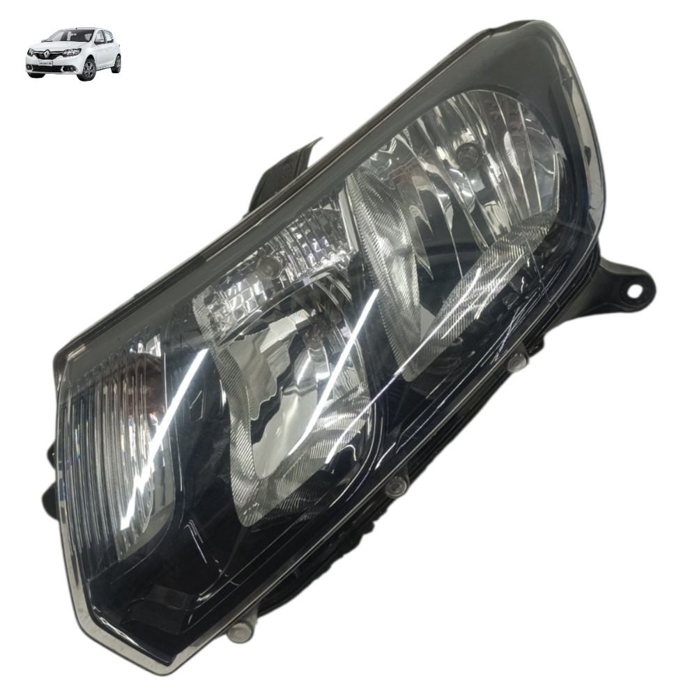 Farol esquerdo Renault Sandero Stepway 2015 2016 2017 2019