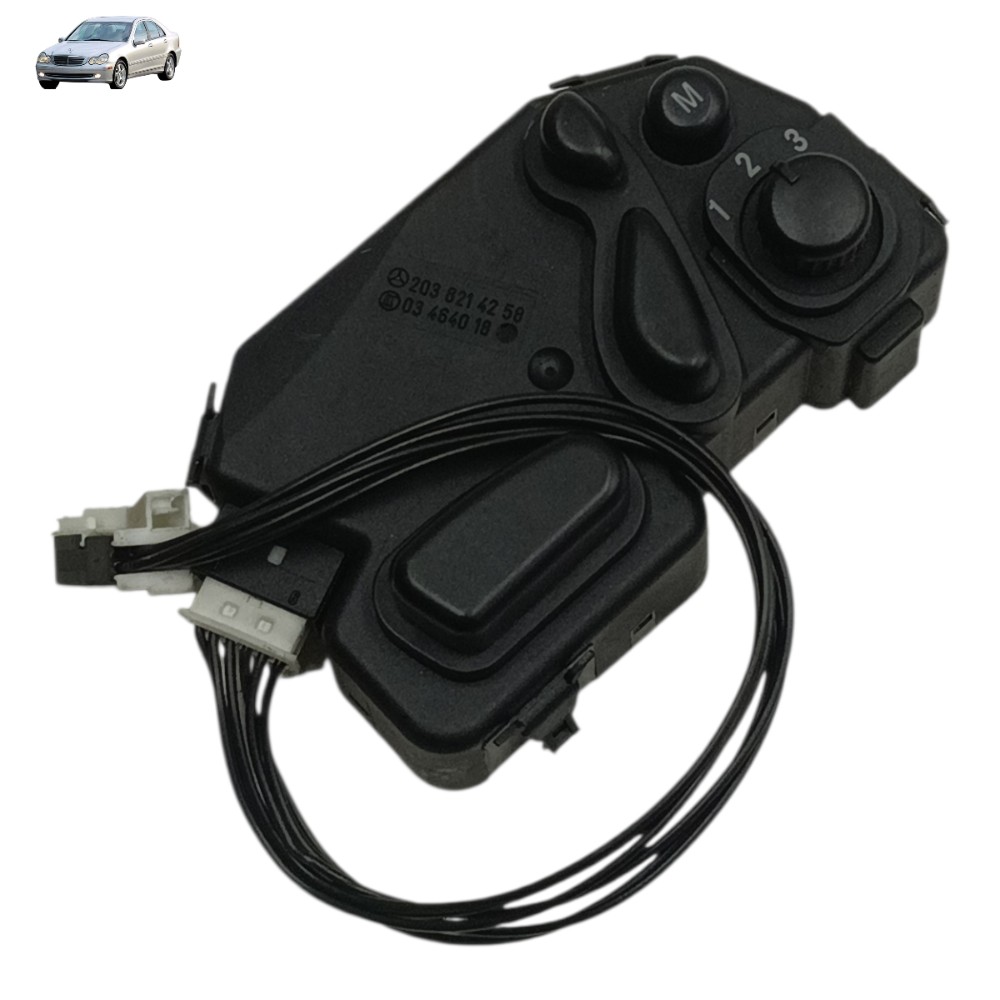 Botão regulagem banco direito Mercedes c230k 2003 2004 2005