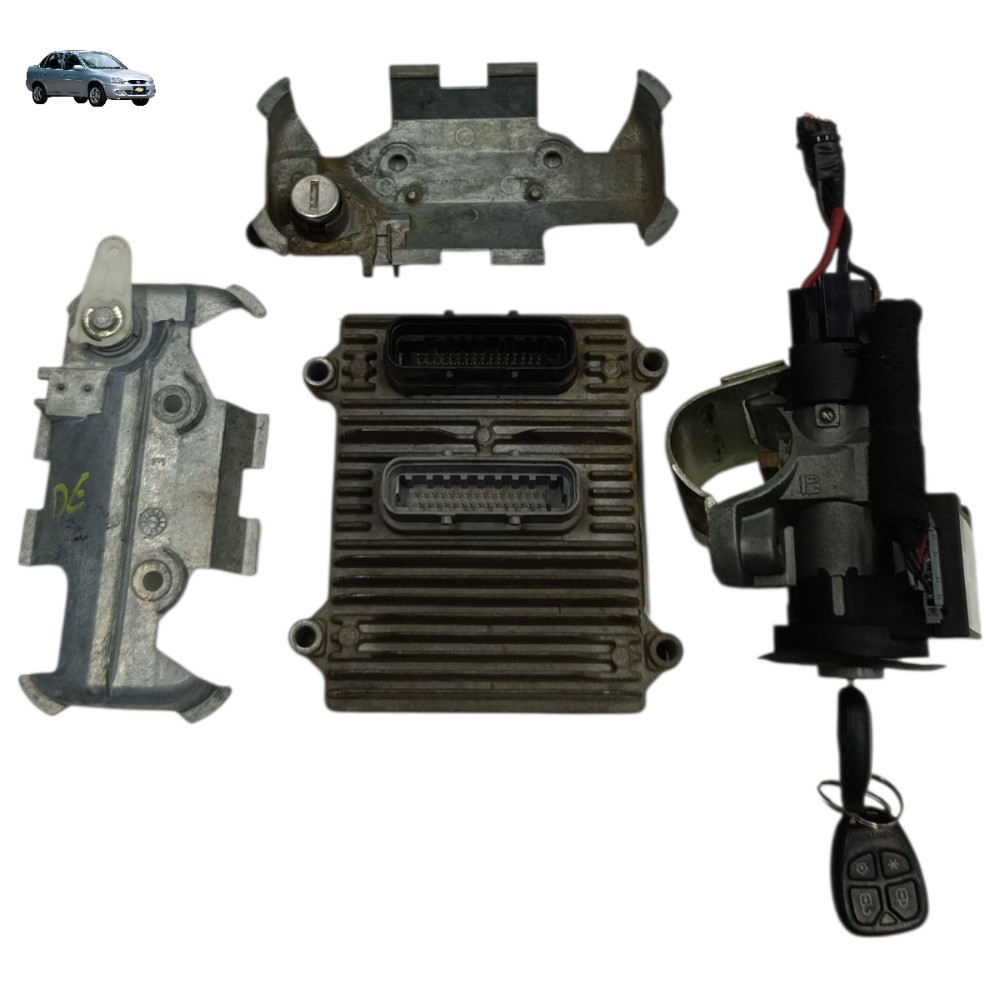 Kit Code Módulo Injeção Gm Corsa Classic 1.0 Flex 2008 2007 1