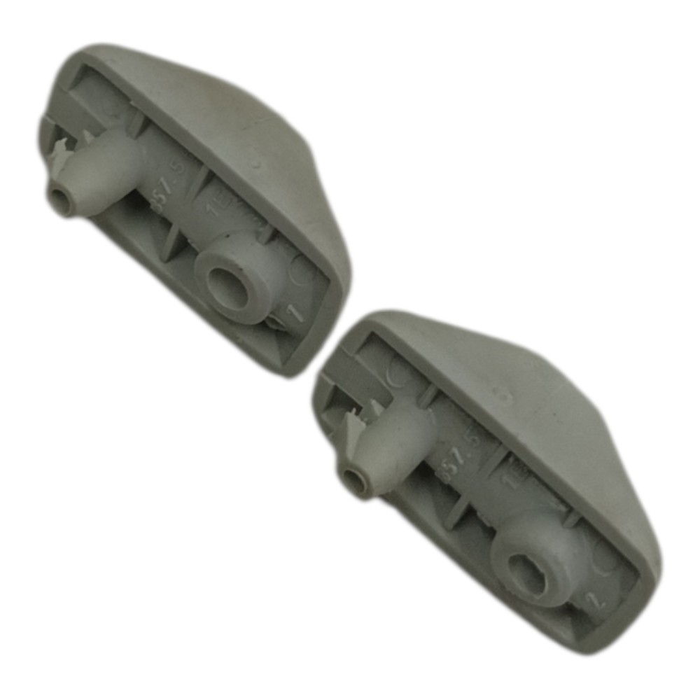 Par suporte quebra sol cinza VW Gol G4 2009 2010 2011 2012 2