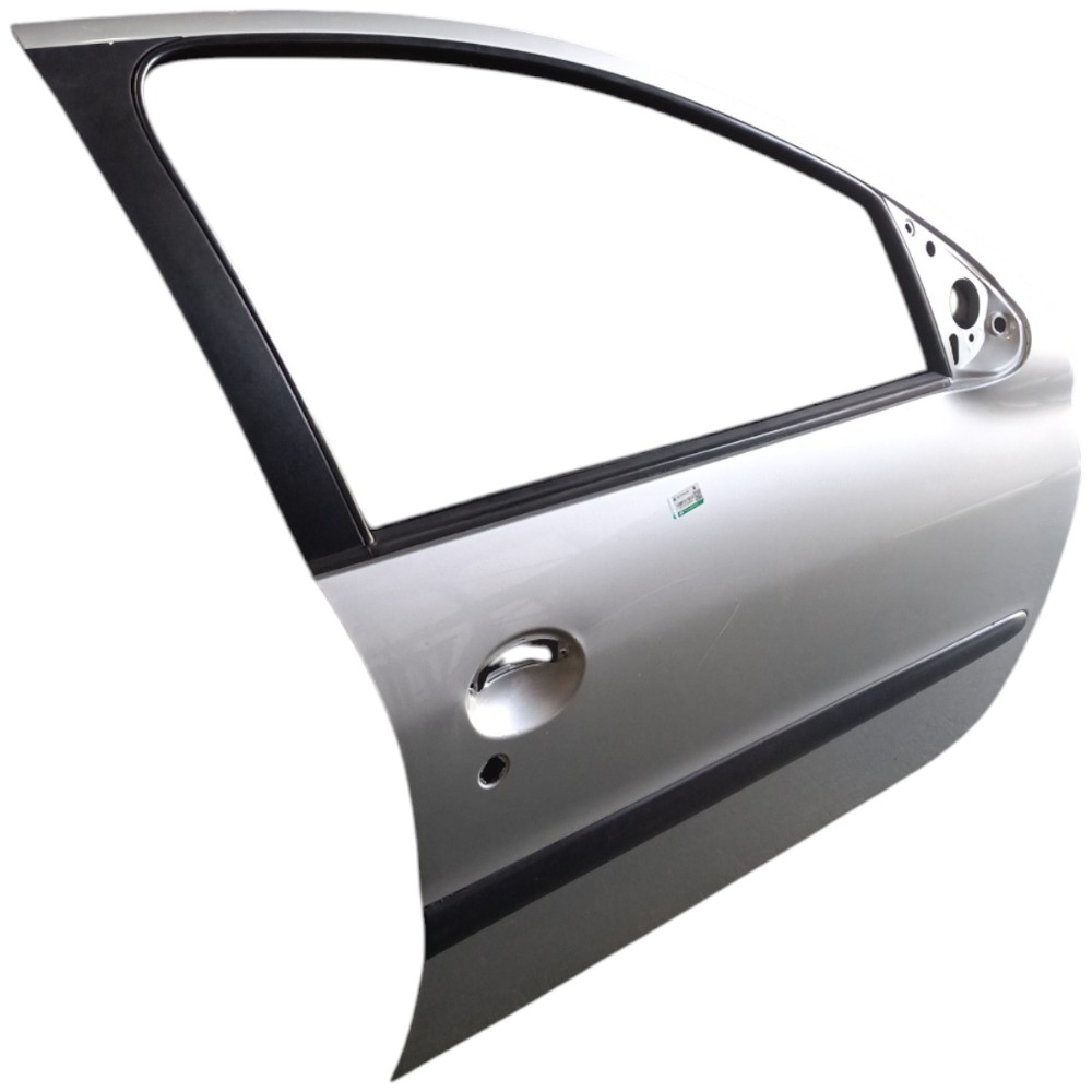 Porta Dianteira Direita Peugeot 206 207 2007 2008 4 Portas Dianteira Direito Prata 2