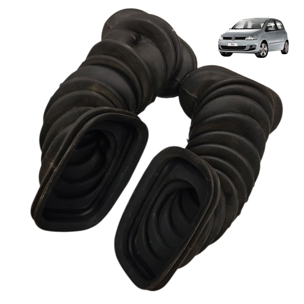 Par coifa chicote porta dianteira vw fox 2p 2009 2008 2007 1