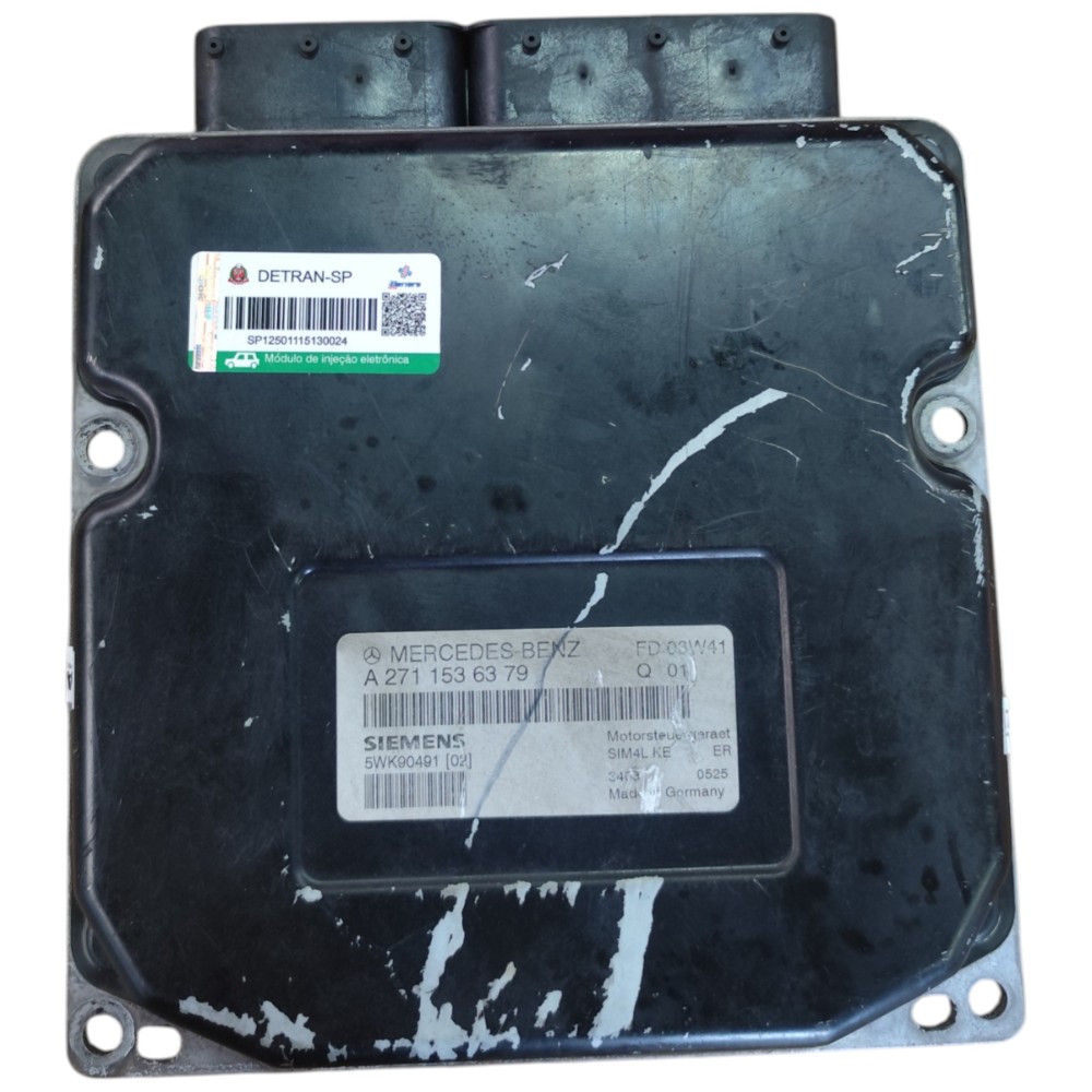 Kit Code Módulo Injeção Mercedes C230 1.8 Kompressor 2003 04 5