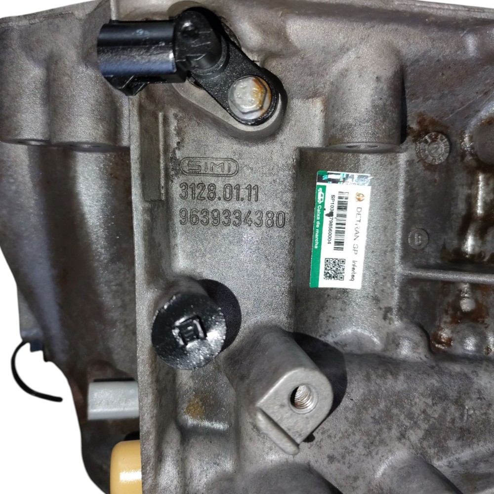 Caixa Câmbio Marcha Peugeot 206 1.0 16v 2002 2003 2004 2005 6