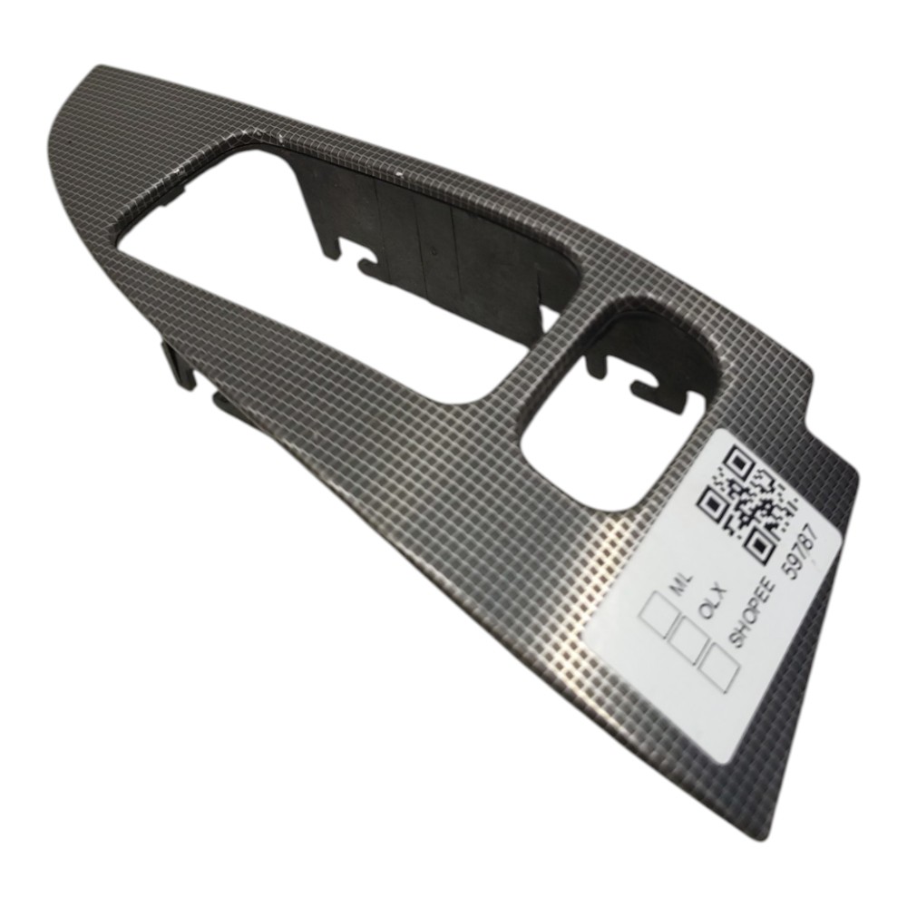 Moldura Comando Vidro Esquerdo Mercedes C230k 2003 2004 2005 3