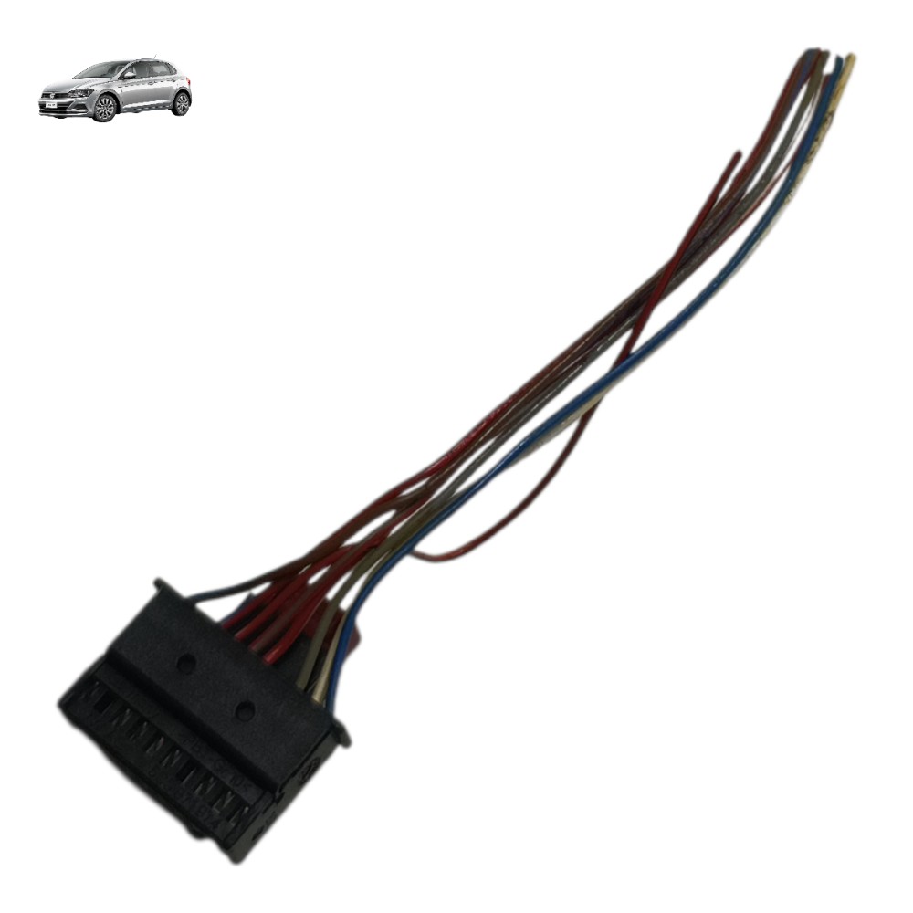 Plug comando vidro dianteiro esquerdo vw polo virtus 2019 20 1