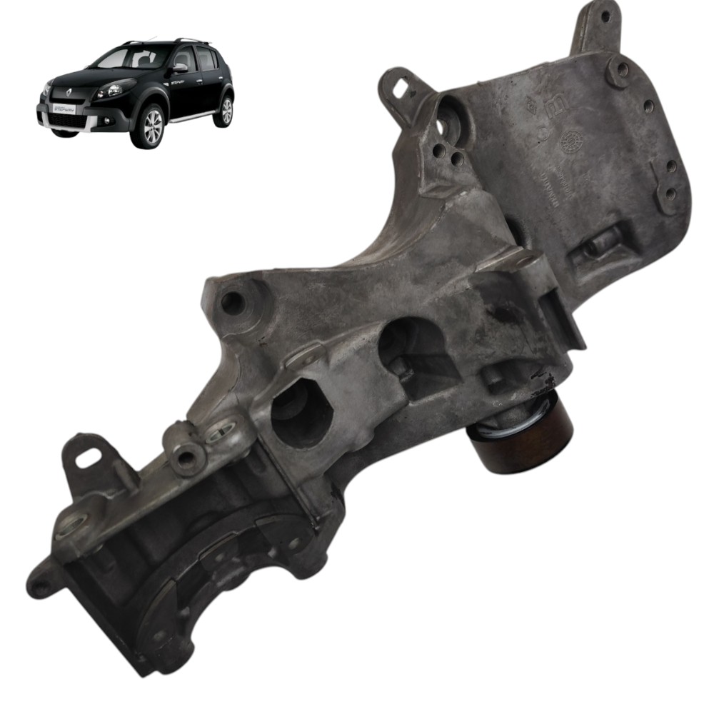 Suporte alternador compressor Renault Sandero 1.6 8V 2013 14 1