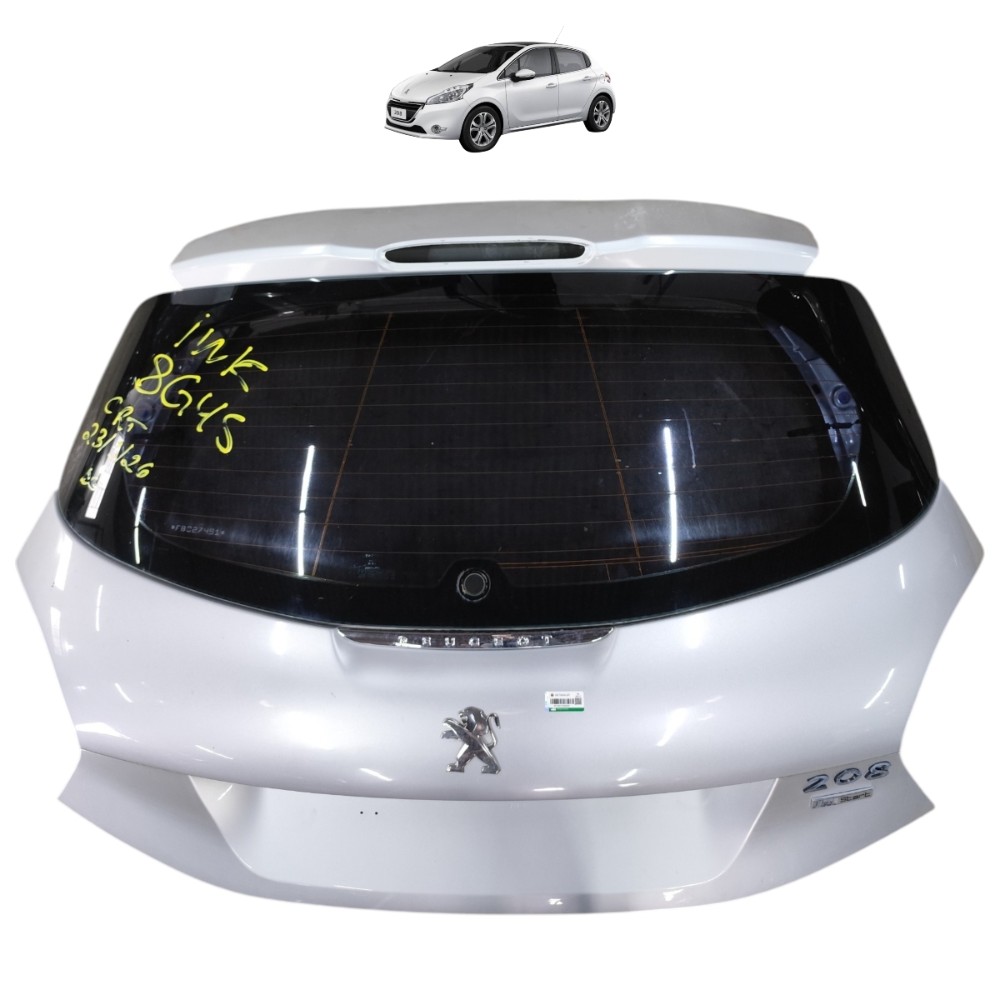 Tampa traseira Peugeot 208 2014 2015 2016 2017 2018 2019