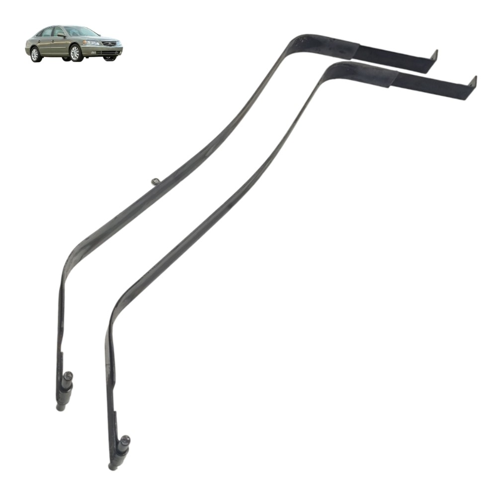Par Cinta Fixação Tanque Combustível Hyundai Azera 2007 2008 1