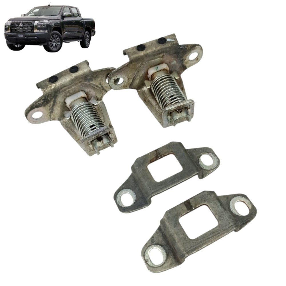 Par Fechadura Com Batente Tampa Traseira Mitsubishi L200 24