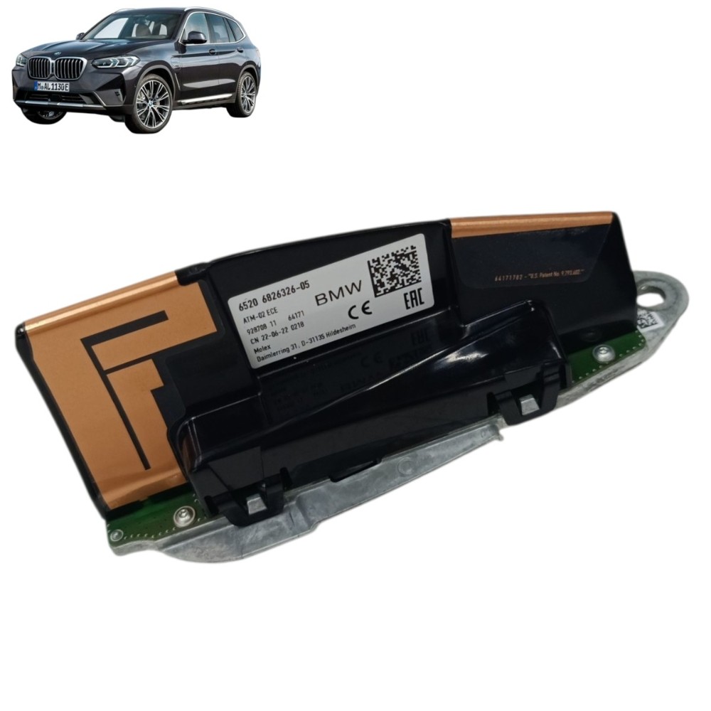 Antena Tetô Tubarão Bmw X3 2022 2023 2024 Preto