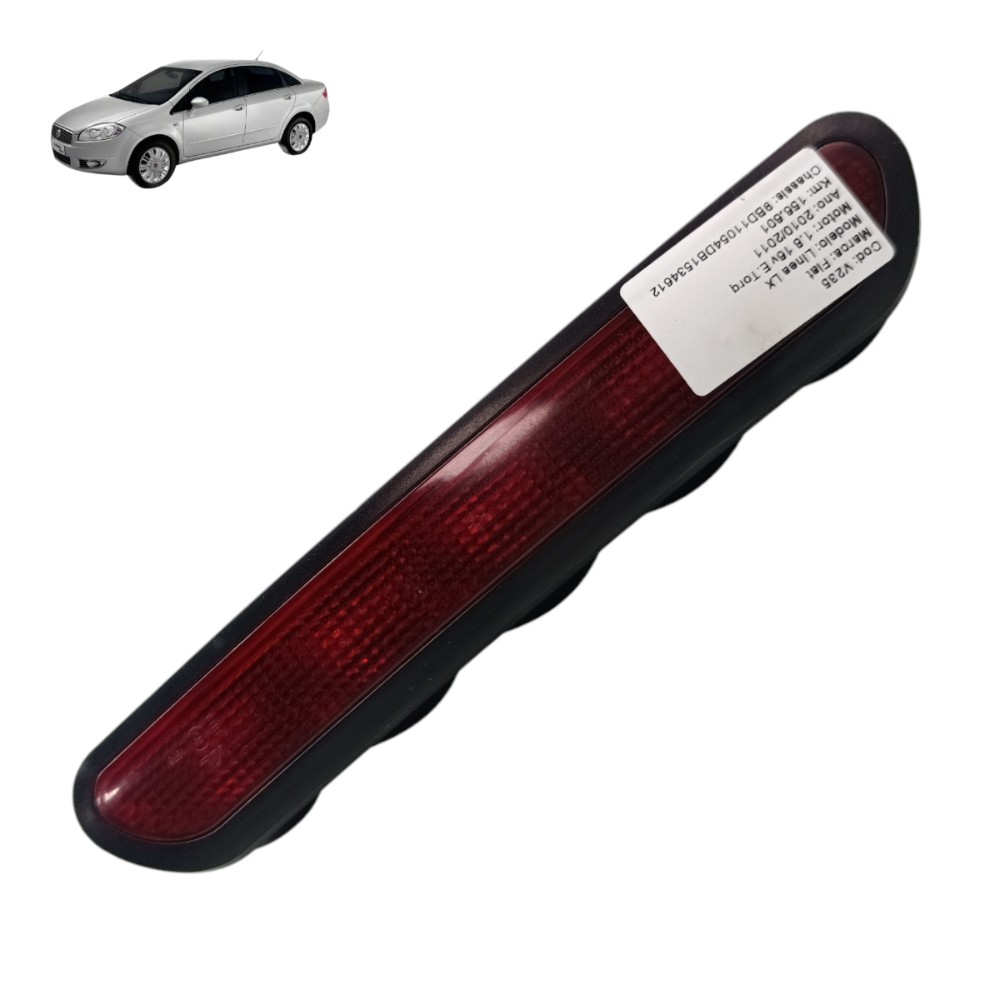 Break light luz freio Fiat linea 2009 2010 2011 2012 2013 1