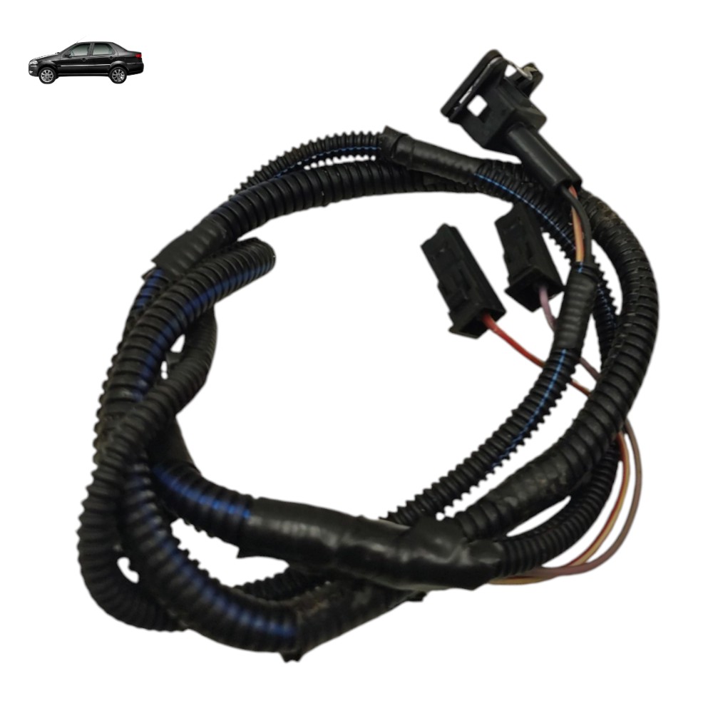 Plug Conector Reservatório Partida Fria Fiat Siena 2010 2011 1