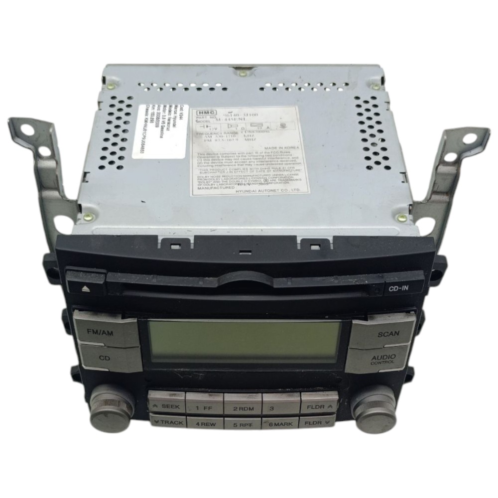 Rádio CD player Hyundai VeraCruz 2007 2008 2009 2010 2011 12 4