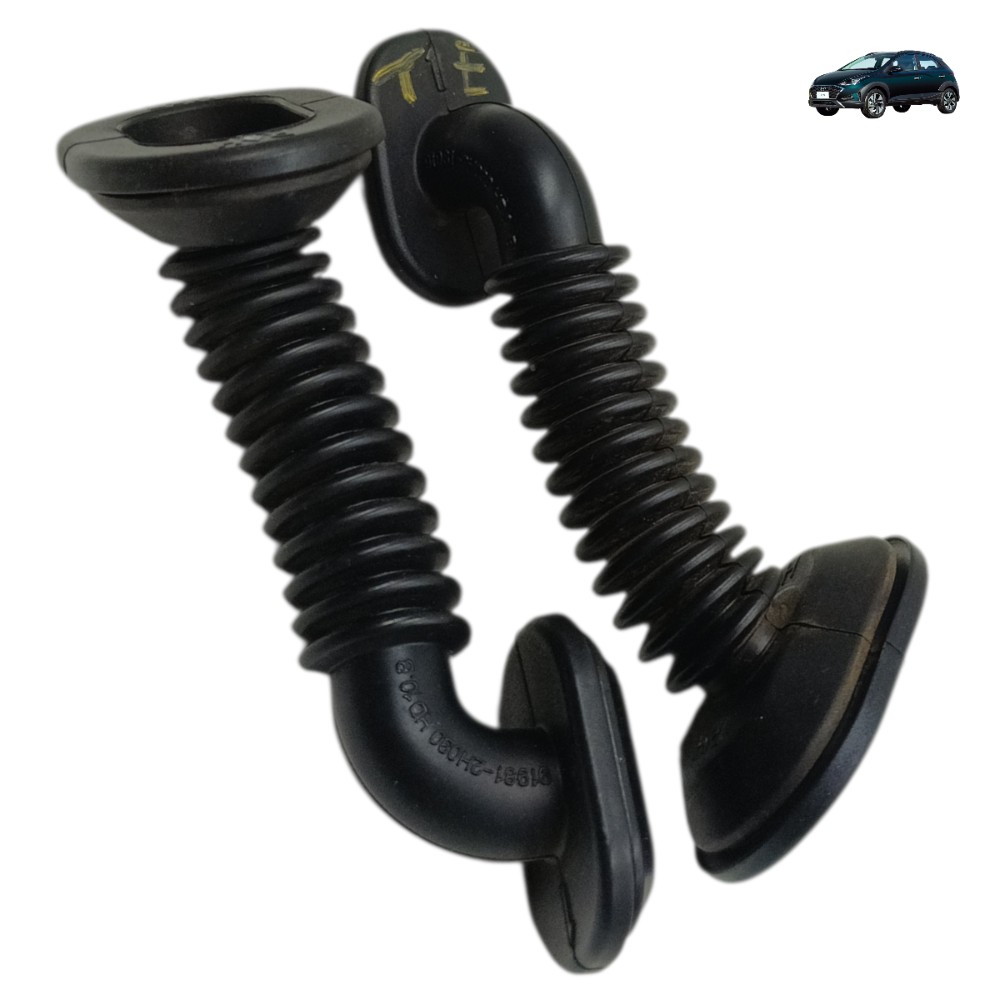 Par coifa passa fio porta traseira Hyundai HB20 2020 2021 22 1