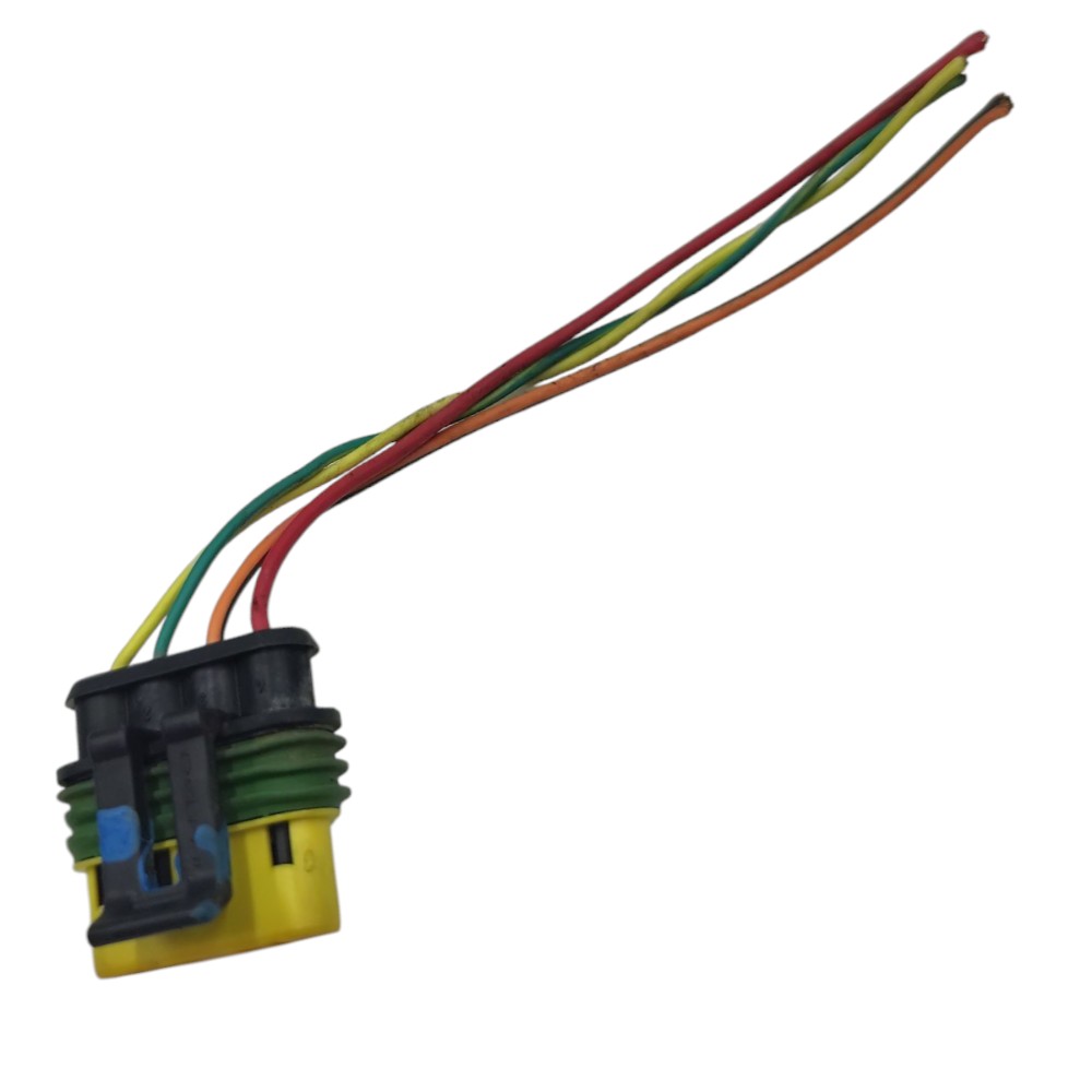 Plug conector sonda lambda pré Fiat Idea 1.8 etorq 2012 2013 3