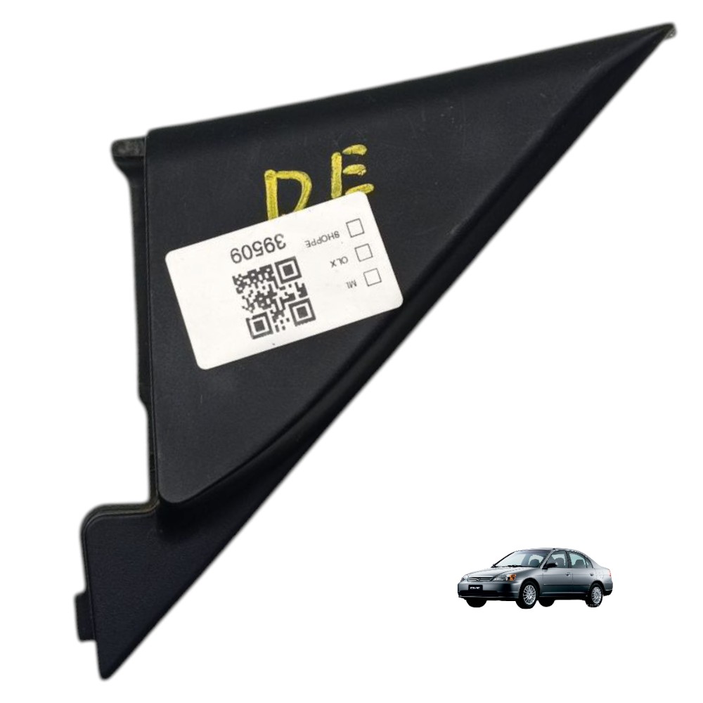 Acabamento Interno Retrovisor Esquerdo Honda Civic G7 2002 1