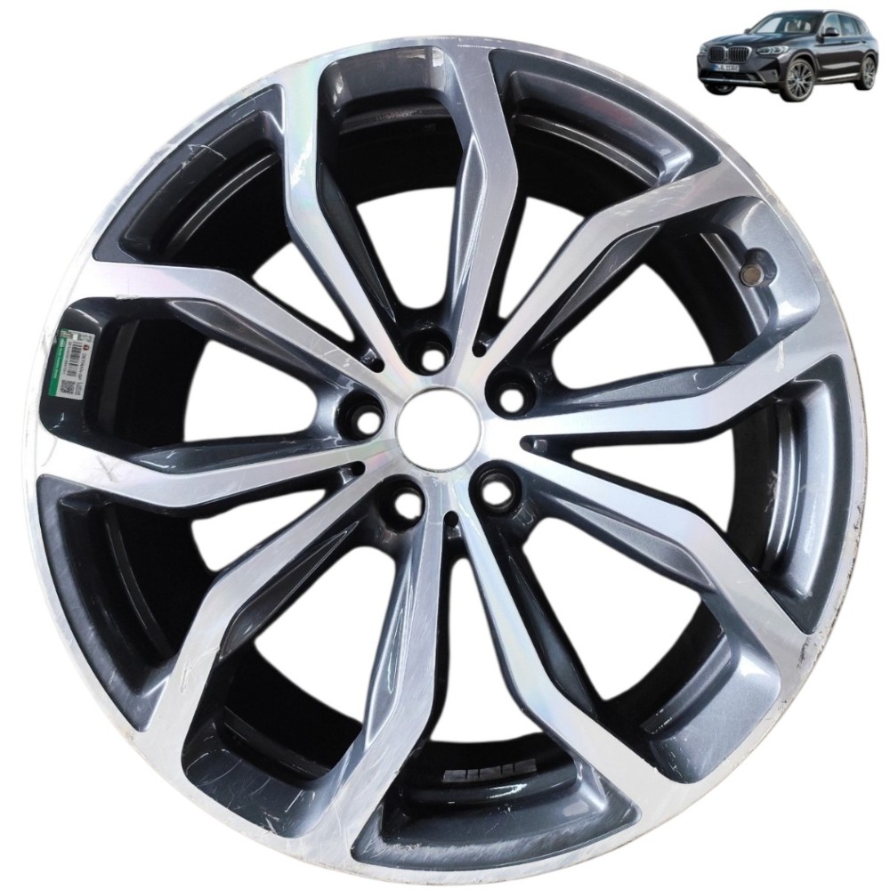 Roda aro 20 5×112 bmw x3 x4 x5 x6 2025 2024 2023 22 detalhe