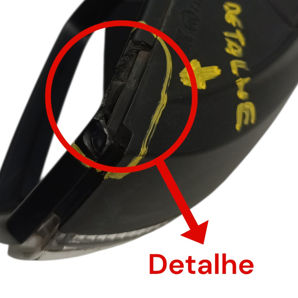 Retrovisor esquerdo com pisca VW Polo virtus 2019 20 detalhe 5