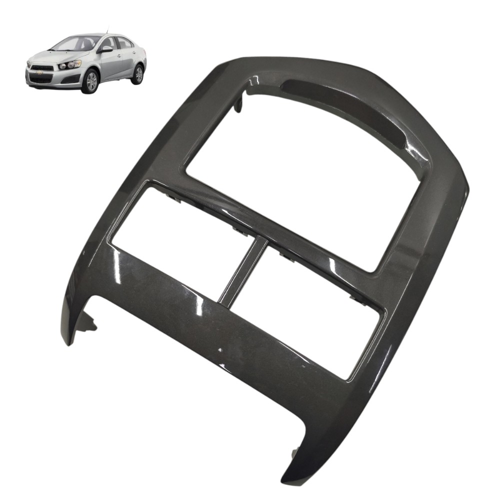 Moldura acabamento Central painel GM Sonic 2012 2013 2014