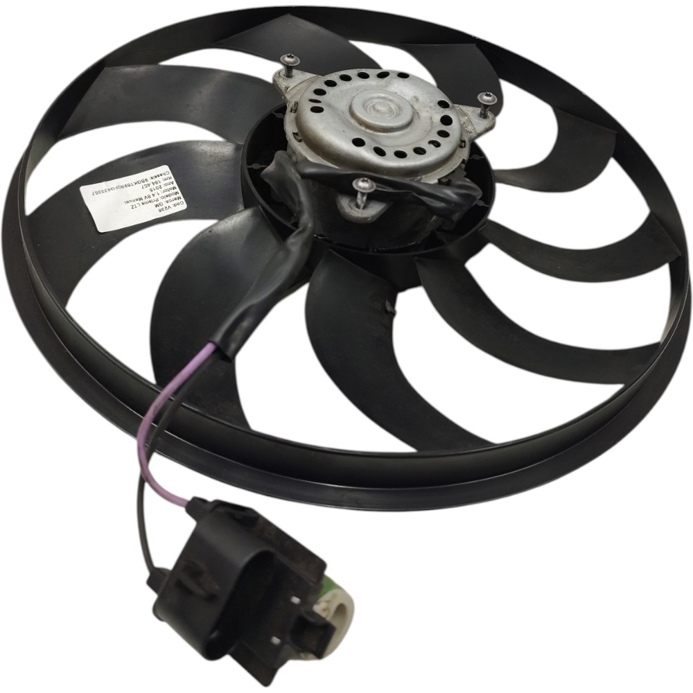 Ventoinha radiador gm prisma onix 1.4 2014 2015 2016 2017 4