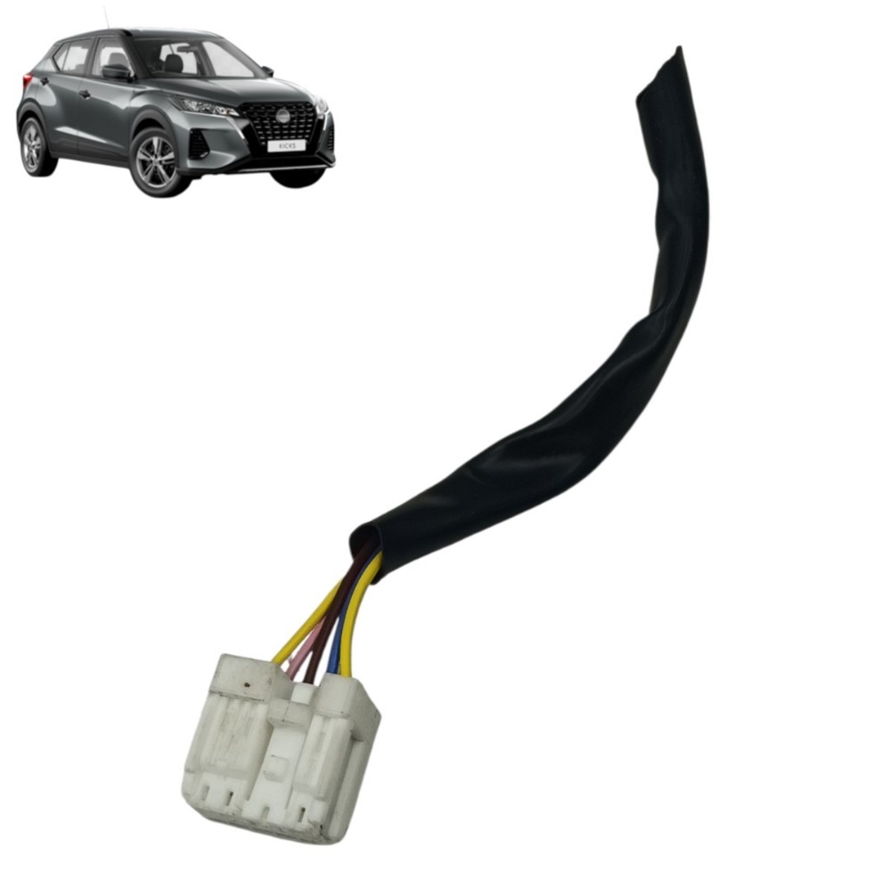 Plug Conector Botão Vidro Elétrico Nissan Kicks 2024 2023