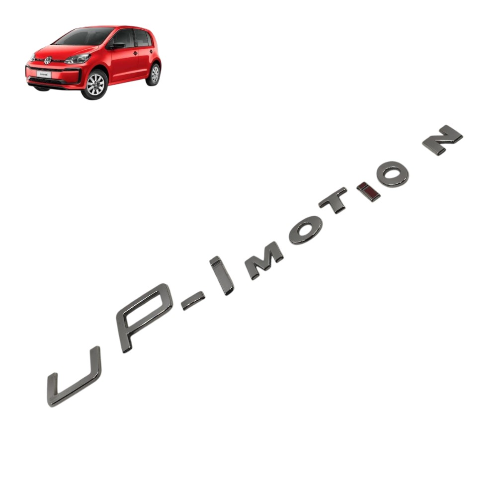 Emblema tampa traseira VW up i-motion 2015 2016 2017 2018 19 1