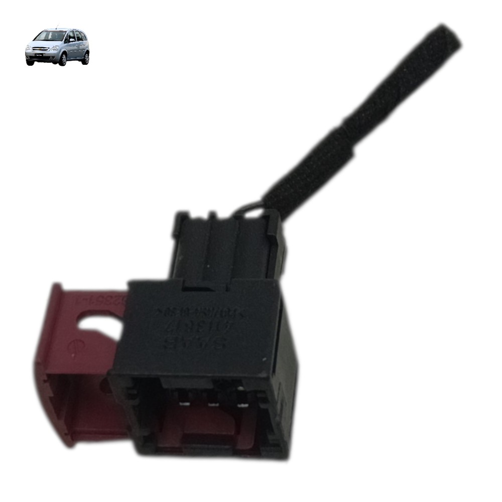Plug conetor fechadura porta traseira esquerda Gm meriva 12 1